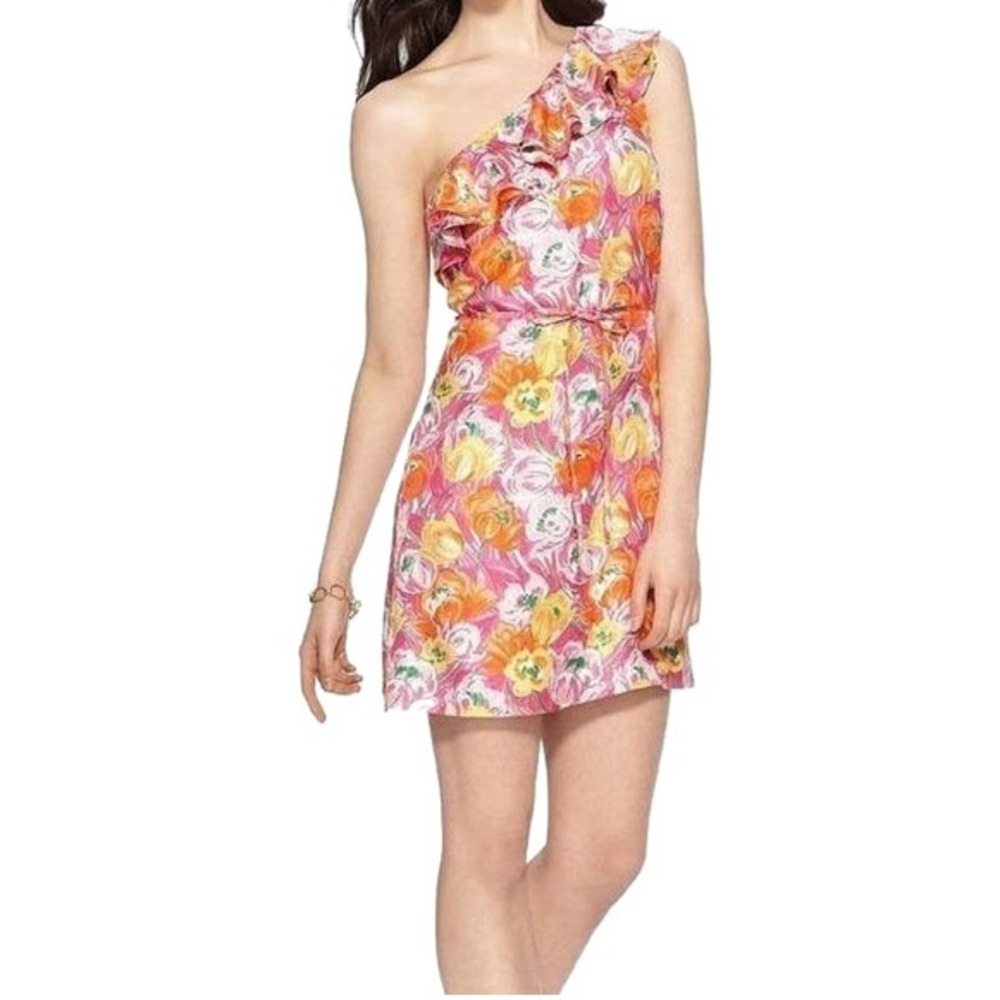 Tommy Hilfiger ruffle cocktail dress